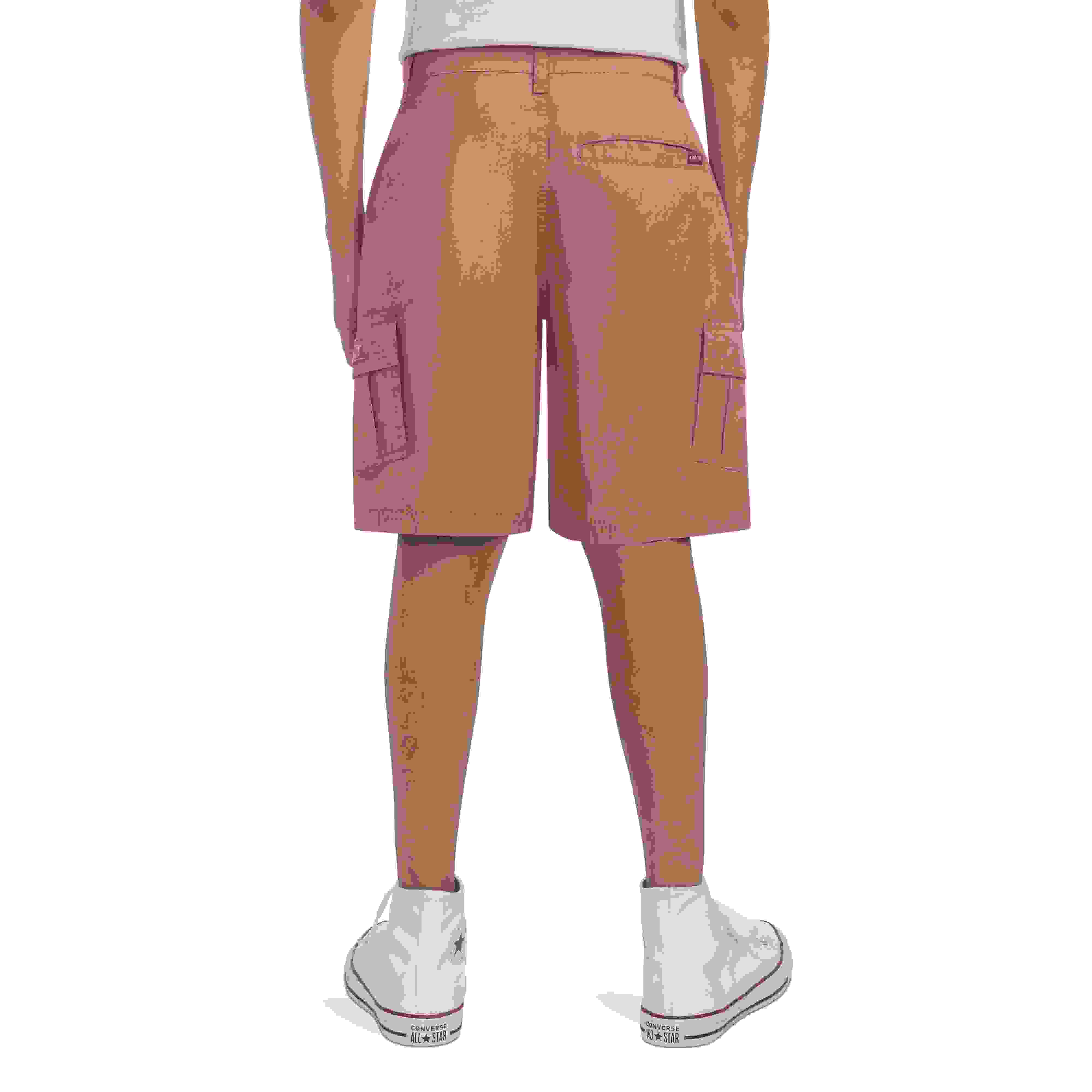 Levi's Red Tab Relaxed Big Boys' Red Cargo Shorts